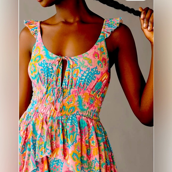 Anthropology Love the Label Eva Jumpsuit. Price firm. - Picture 2 of 7